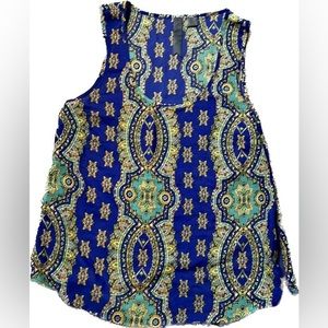 Boho sleeveless Top